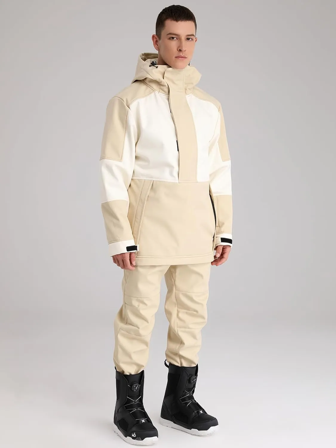 SEARIPE Women Ski Jacket and Pants Set Couples Windproof Ski Suits Mens Waterproof Two Piece Snowsuits for Winter Sports