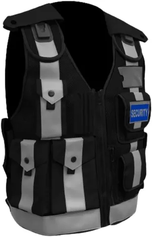 Security Vest Safety Enforcement Vest High Visibility Reflective Safety Work & Security Vest