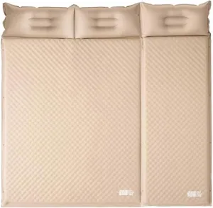 Self Inflating Camping Mat, Portable Ultralight Inflatable Sleeping Mat, for Camping, Hiking, Backpacking,Triple