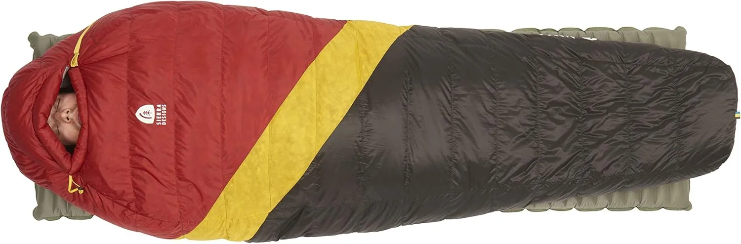 Sierra Designs Nitro 20 Degree 800 Fill DriDown Sleeping Bag - Ultralight Down Sleeping Bag for Backpacking and Camping for Men & Women – Sub 2lbs