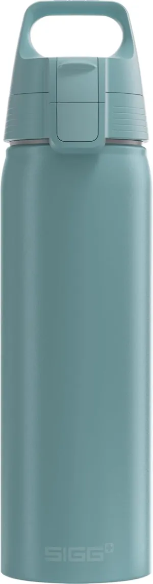 SIGG - Aluminum Water Bottle - WMB Pathfinder Morning Blue - ClimatePartner Certified - Suitable for Carbonated Beverages - Leakproof & Lightweight - BPA Free - Blue - 25 Oz