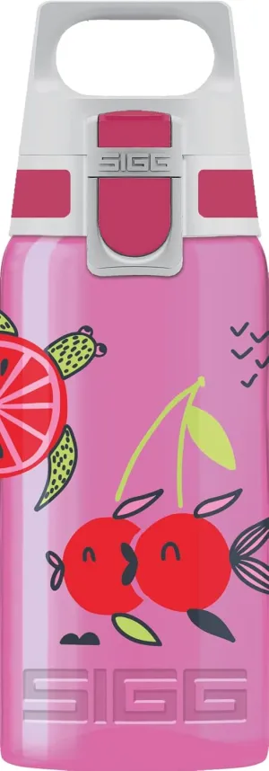 SIGG - Kids Water Bottle for School, Sports - VIVA ONE - Made in Germany - Dishwasher Safe - Carbonated Drinks - 17 Oz