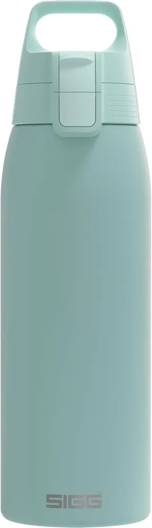 SIGG - Reusable Water Bottle - Shield ONE Glacier - Leakproof - Recyclable - BPA Free - Light blue - 34 Oz