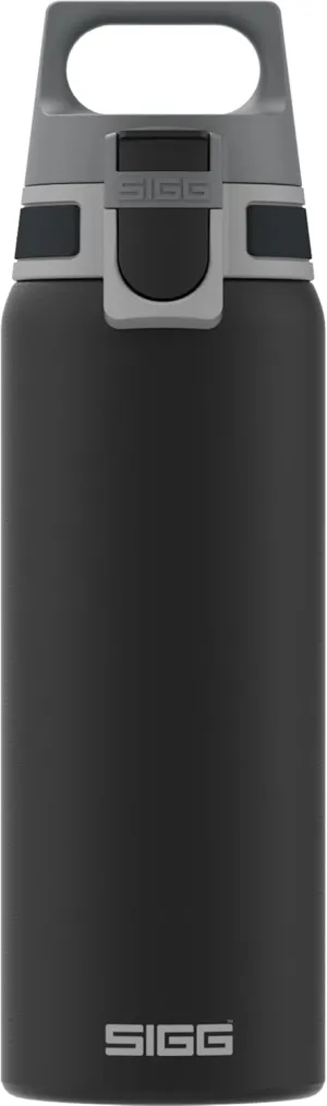 SIGG - Reusable Water Bottle - Shield ONE - Leakproof - Recyclable - BPA Free - Black - 25 Oz