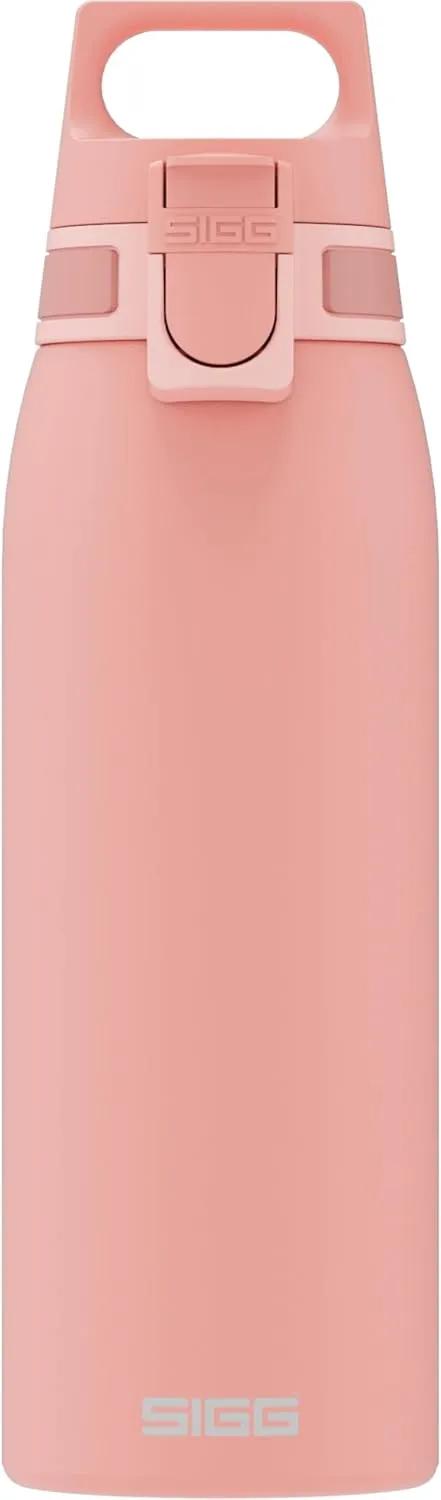 SIGG - Reusable Water Bottle - Shield ONE - Leakproof - Recyclable - BPA Free - Shy Pink - 34 Oz