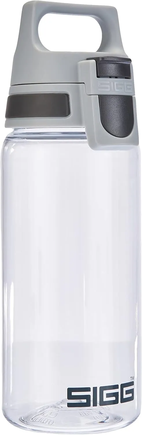 SIGG - Tritan Renew Transparent Water Bottle - Total Clear ONE MyPlanet - For Carbonated Beverages - Dishwasher Safe - With Fruit Strainer - Leakproof & Lightweight - BPA Free - 17 Oz / 25 Oz / 51 Oz