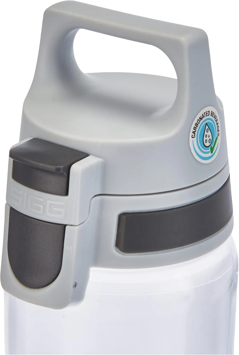 SIGG - Tritan Renew Transparent Water Bottle - Total Clear ONE MyPlanet - For Carbonated Beverages - Dishwasher Safe - With Fruit Strainer - Leakproof & Lightweight - BPA Free - 17 Oz / 25 Oz / 51 Oz