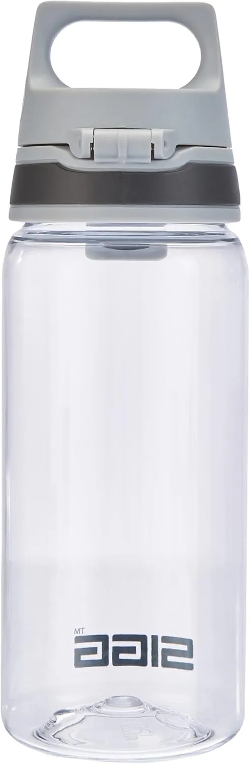 SIGG - Tritan Renew Transparent Water Bottle - Total Clear ONE MyPlanet - For Carbonated Beverages - Dishwasher Safe - With Fruit Strainer - Leakproof & Lightweight - BPA Free - 17 Oz / 25 Oz / 51 Oz