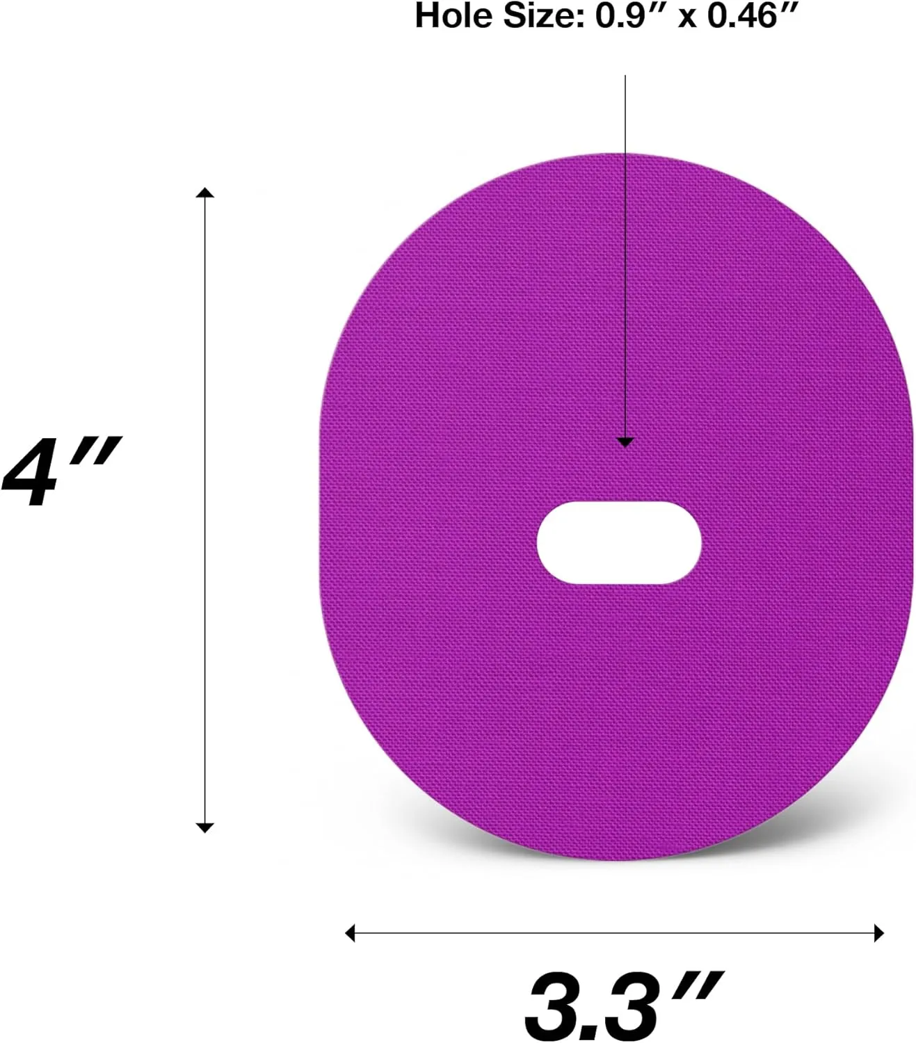 SIMPATCH – Guardian, Enlite Adhesive Patch (25-Pack) – Waterproof Adhesive, CGM Patches (Purple)