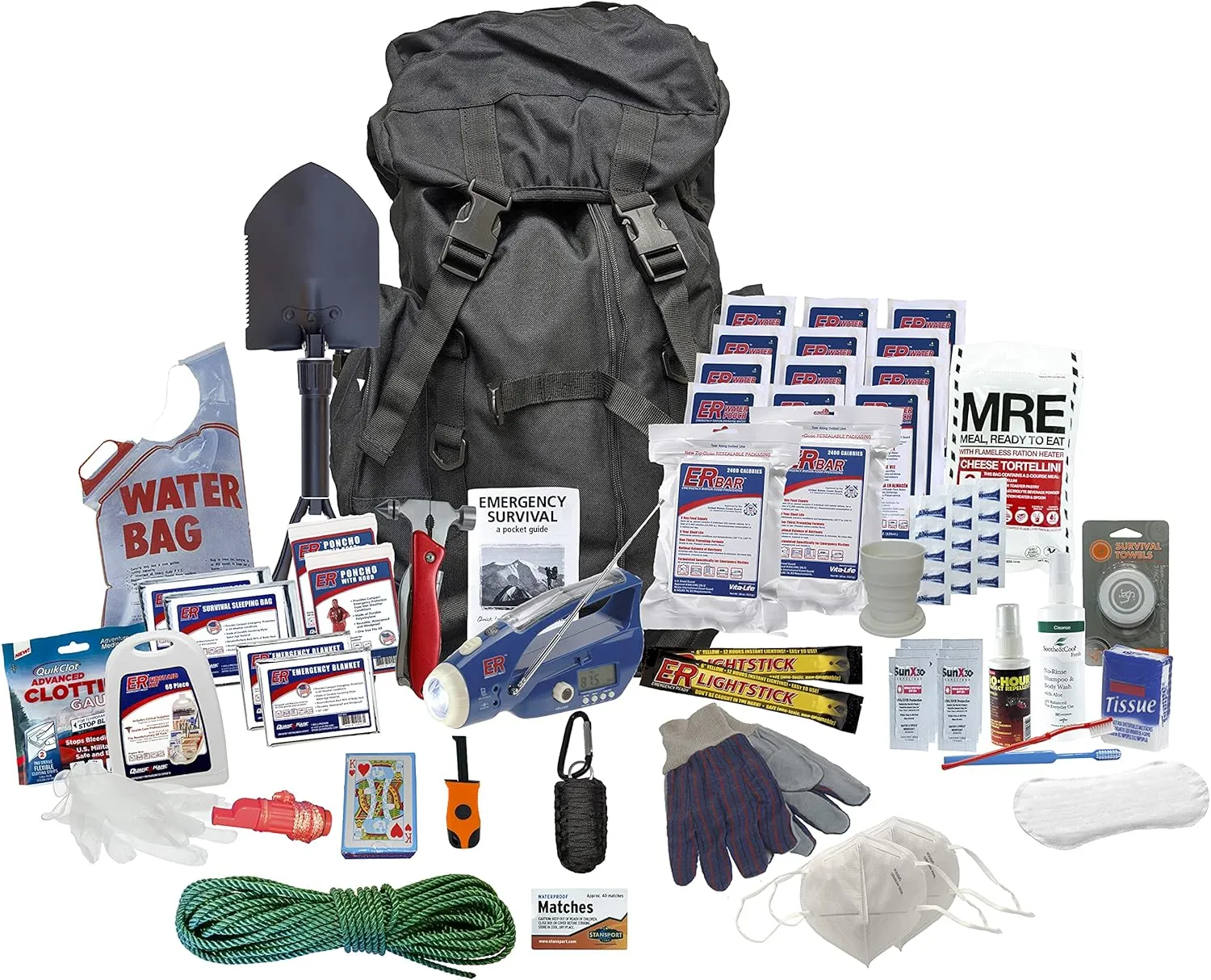 SKBOB Ultimate Bug-Out Bag,Black,One Size