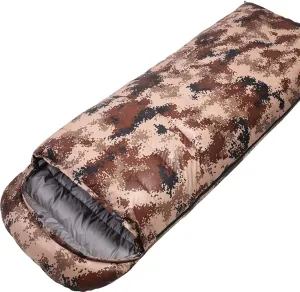 Sleeping Bag, 3 Seasons Warm Camping Sleeping Bag for Adults, Waterproof Outdoor Lightweight Sleeping Bags with Compression Bag for Backpacking Hiking，B