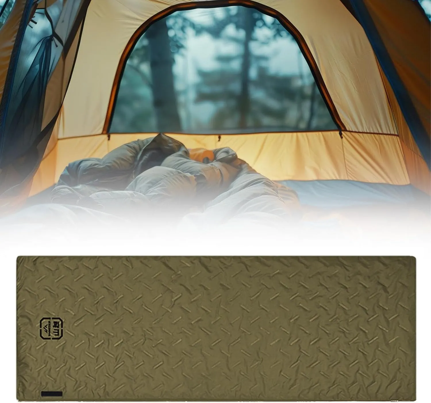 Sleeping Bag Equipment Portable with Storage Pouch Quilt Warm Camping Sleep Bag for Camping Mountaineering Outdoor Activities