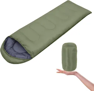 Sleeping Bag for Adult Kids Camping Sleeping Bag 3 Seasons