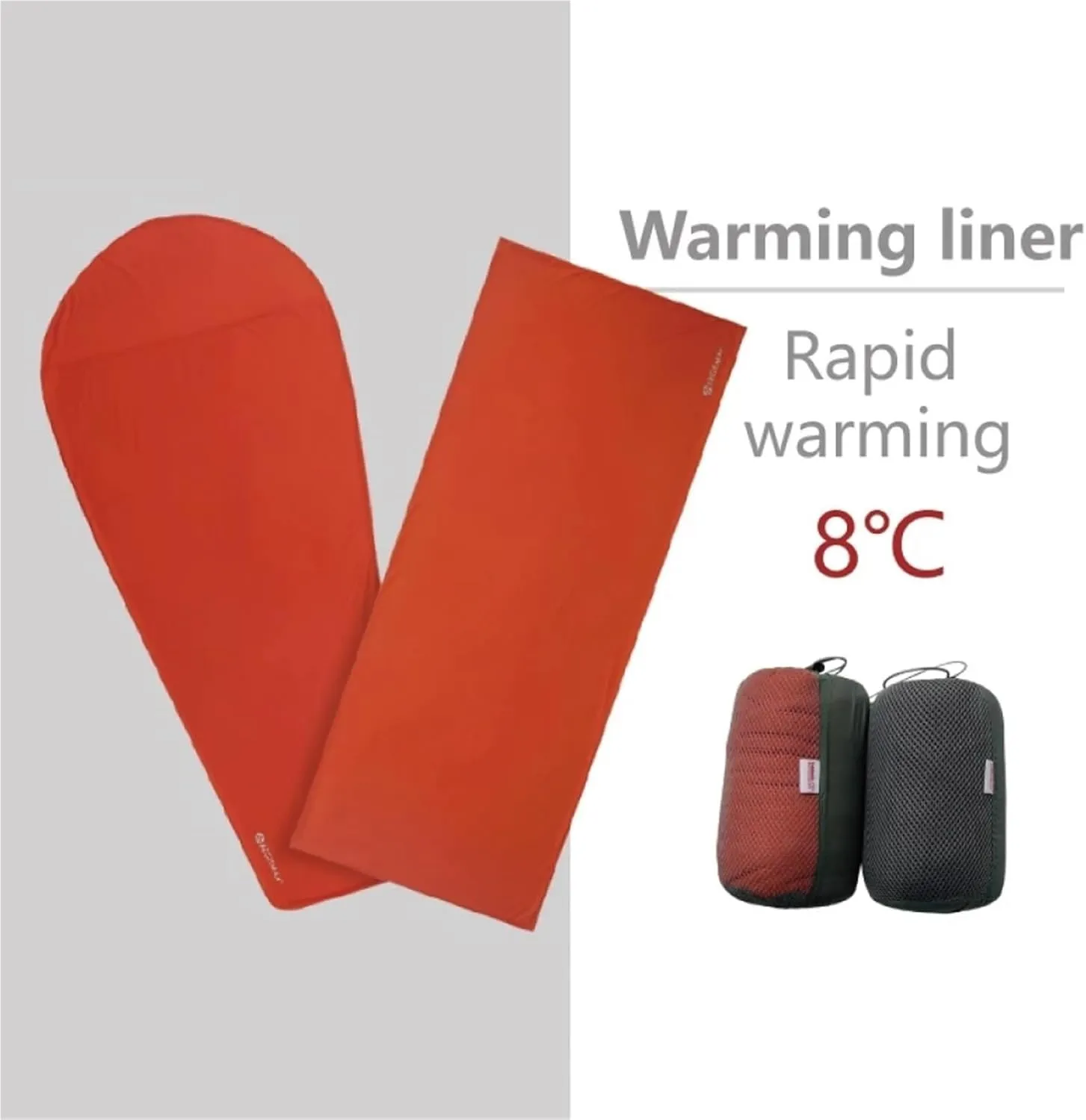 Sleeping Bag Liner Ultralight Camping Hiking Summer Outdoor Thermal Travel Sleep Sack for Men & Women