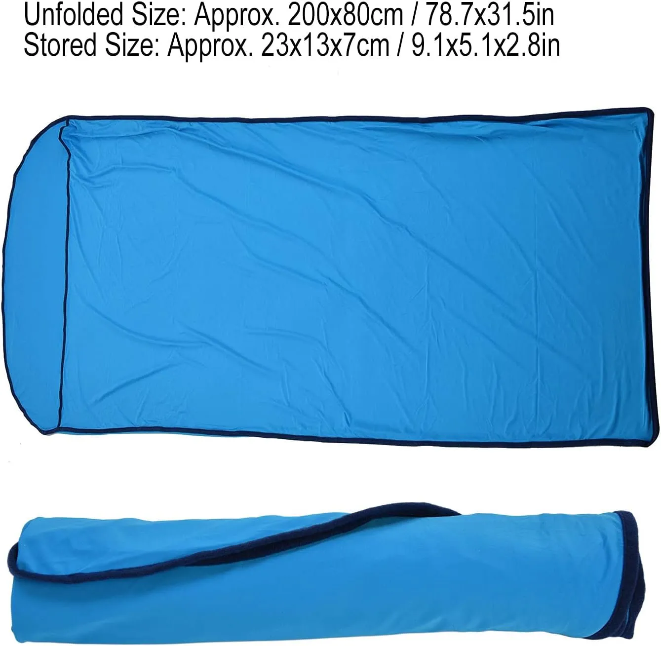 Sleeping Bag Liner Ultralight Multifunctional Elastic Sleeping Sack Liner for Outdoor Camping