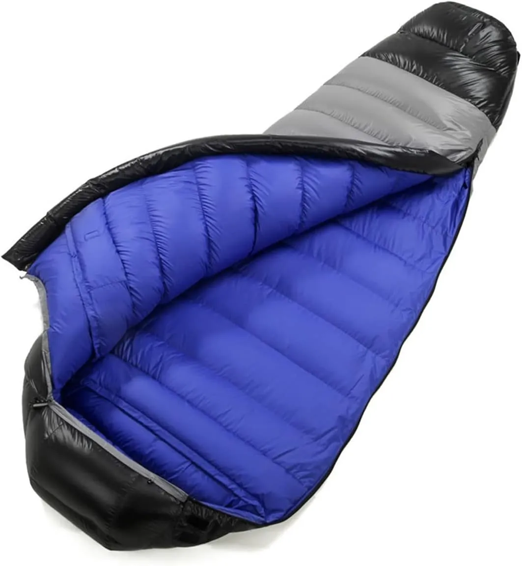 Sleeping Bag Outdoor Camping Ultralight 95% Goose Down Sleeping Bag Three-Season Down Sleeping Bag Outdoor Lazy Bag