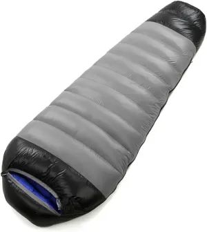 Sleeping Bag Outdoor Camping Ultralight 95% Goose Down Sleeping Bag Three-Season Down Sleeping Bag Outdoor Lazy Bag