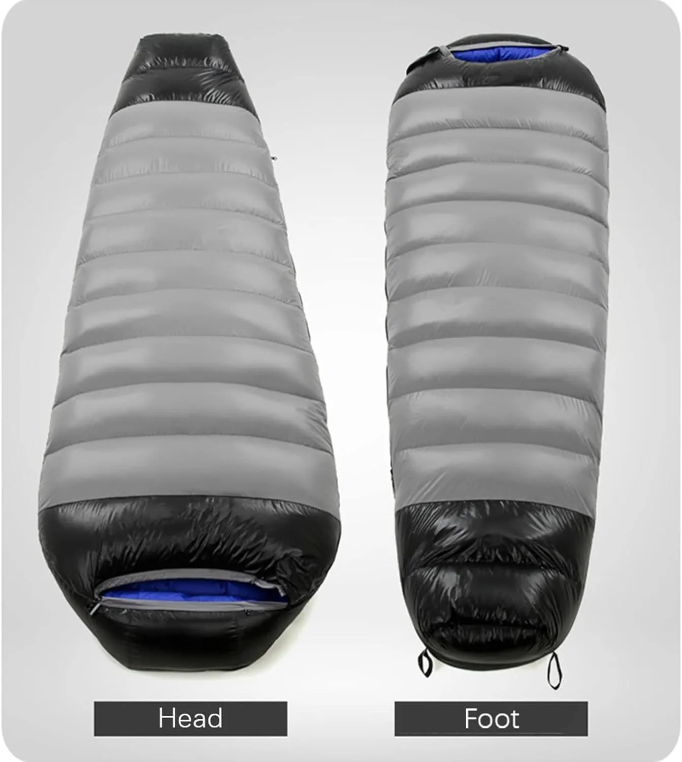 Sleeping Bag Outdoor Camping Ultralight 95% Goose Down Sleeping Bag Three-Season Down Sleeping Bag Outdoor Lazy Bag