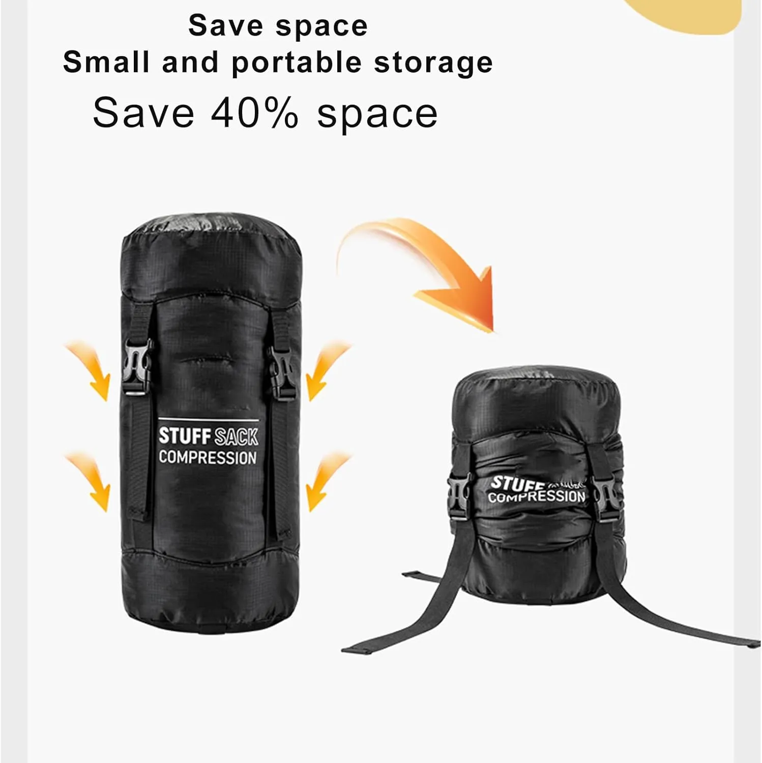 Sleeping Bag Stuff Sack,Quick-Dry Stuff Sacks for Backpacking - Lightweight Breathable Reusable Outdoor Gear for Hiking Supplies Camping Travel
