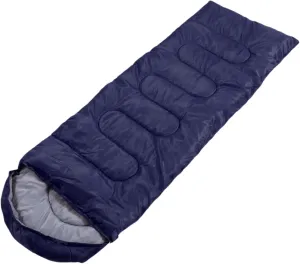 Sleeping Bag Waterproof Sleeping Bag Cold Weather Warm Sleeping Bag for Adults Portable Camping Traveling and Outdoors Traveling, and Outdoors (Color : Navy Blue, Size : 32°f-23°f)