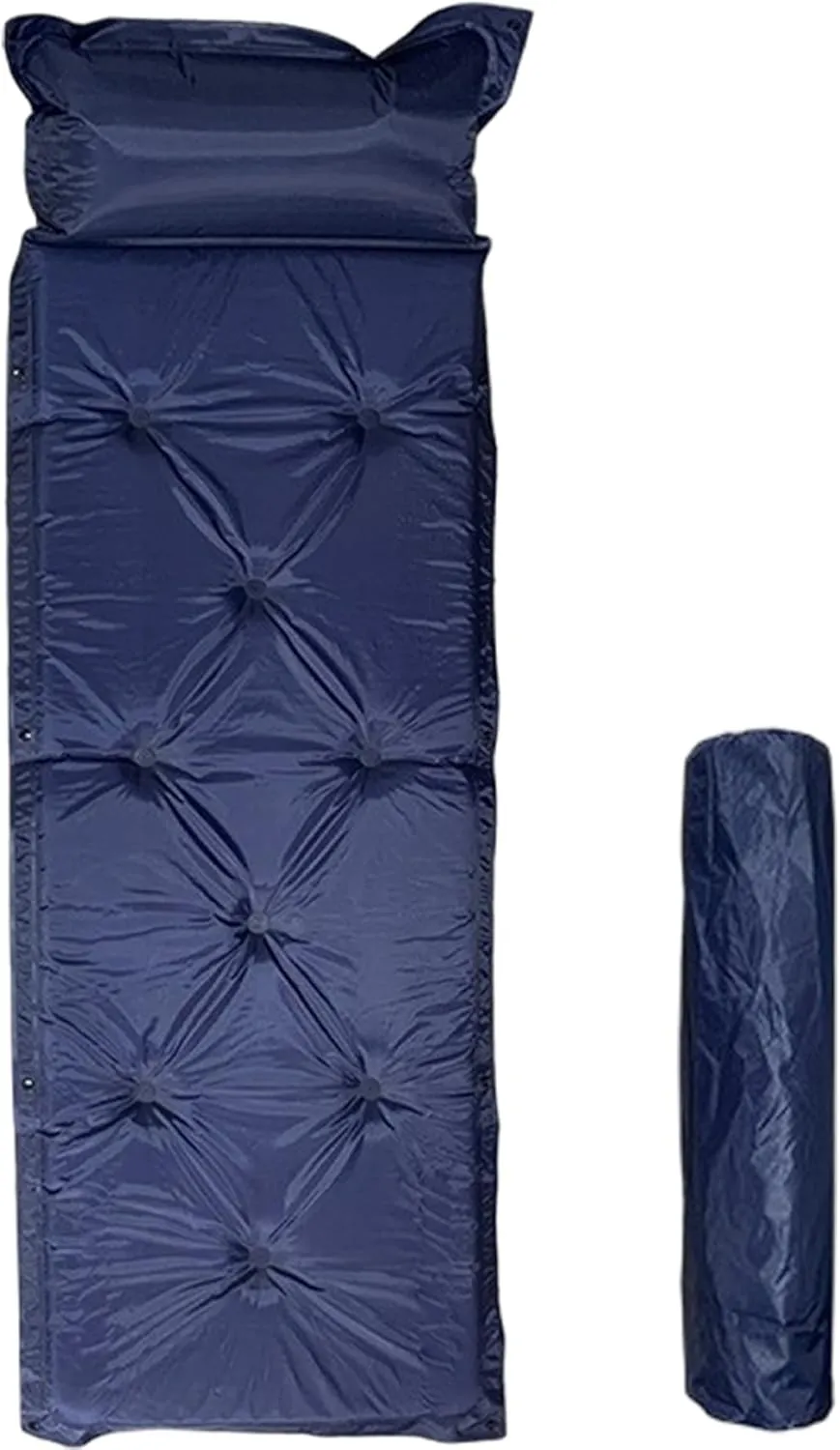 Sleeping Pad for Camping, Camping Blow up Mattress, 72x24 inch Portable & Waterproof Mats with Pillow, Comfort Splicable Tent Sleeping Pad for Backpacking, Hiking, Traveling