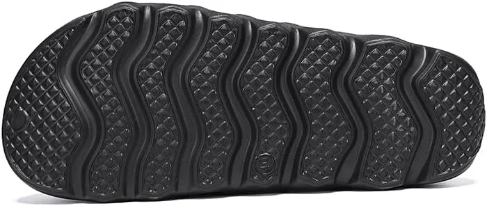 Slip-Resistant Work Clogs, Non-Slip Kitchen Shoes, Waterproof Black