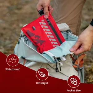 Small First Aid Kit RHINO RESCUE Ultralight Waterproof Medical Kit for Hiking Camping Backpacking Cycling Travel Vehicles 107PC