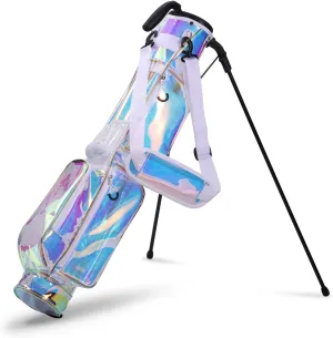 Small Pitch N Putt Golf Bag with Stand Adjustable Strap,Lightweight Sunday Bag Easy Carry 3-7 Clubs to Driving Range,Par 3,Executiv Courses