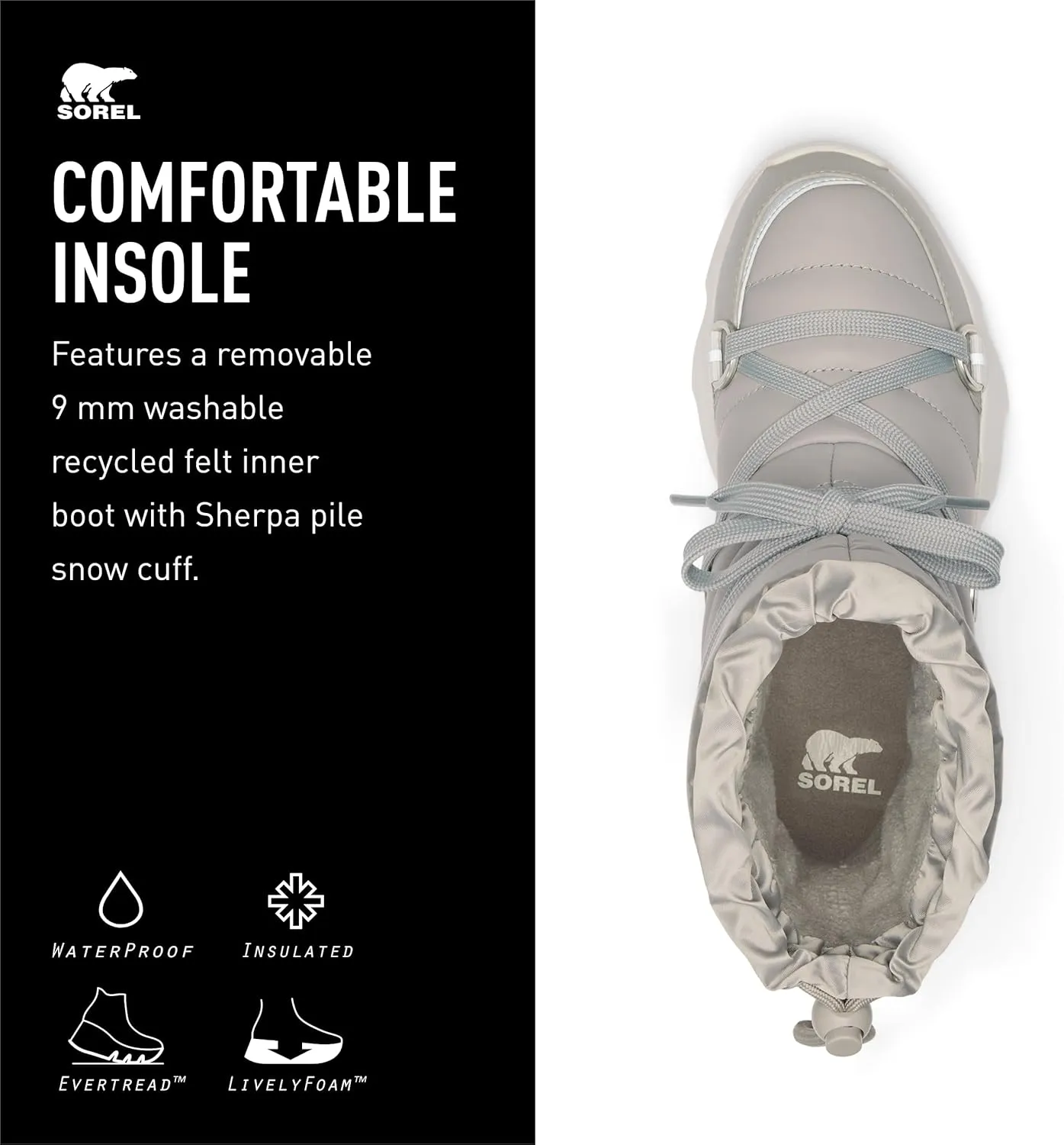 SOREL Women's Kinetic Impact NXT Waterproof Mid Boot