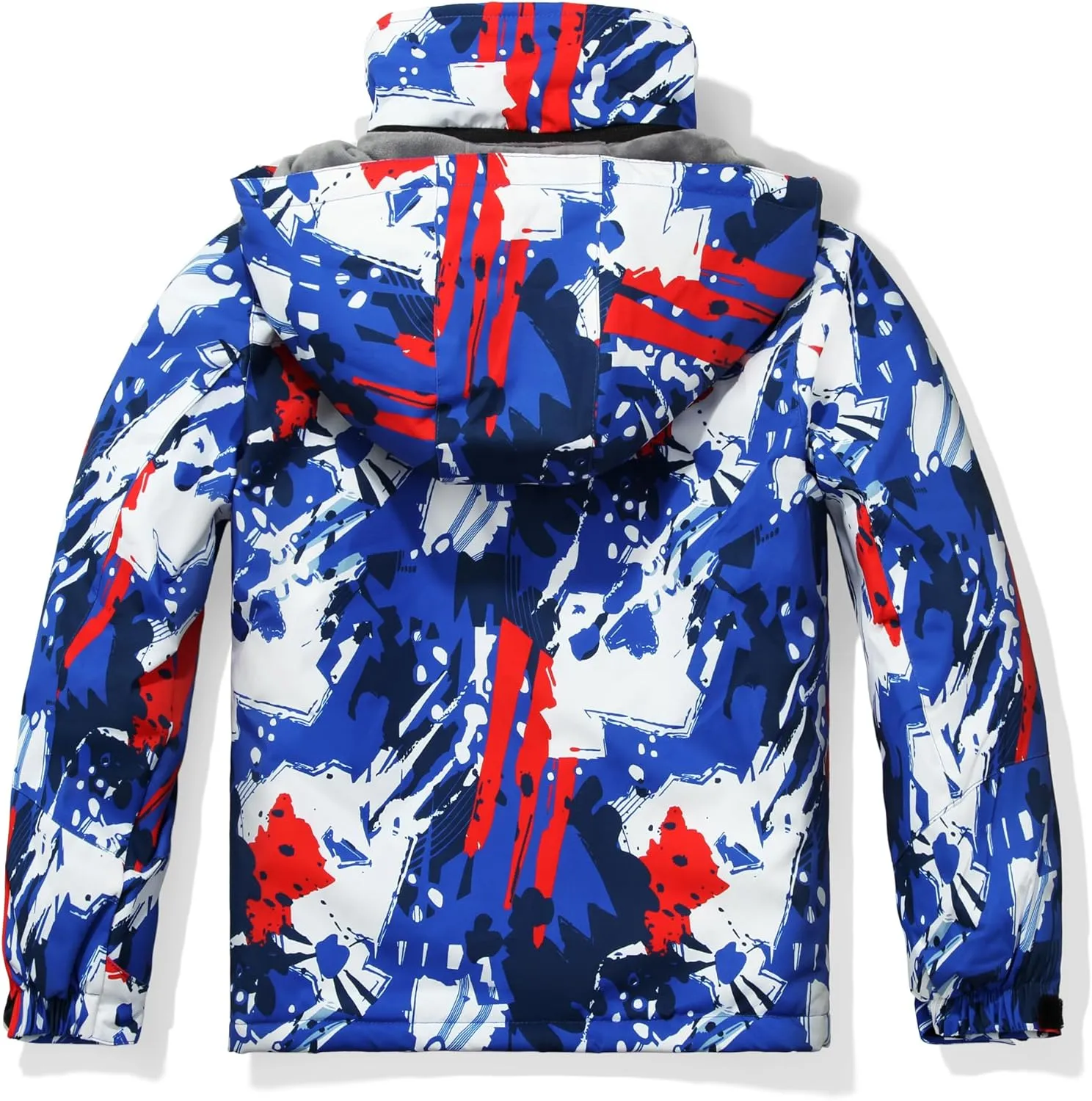 Spmor Boys Waterproof Ski Jacket Warm Coat Windproof Winter Snowboarding Jacket