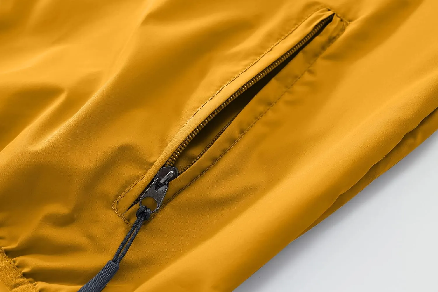 Spmor Women's Lightweight Waterproof Jacket Packable Windbreaker Running Coat