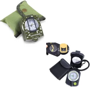 Sportneer Multifunctional Compass Hiking Survival and Black Compass with Inclinometer for Camping, Backpacking, Boy Scout