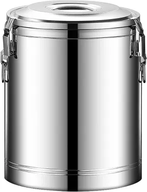 Stainless Steel Foot Bath - Insulated Bucket, 304 Food-Grade Stainless Steel, for Soothing Soaks, Relieve Foot Pain, Pedicure Foot Spa, 24-Hour Long-Term Insulation