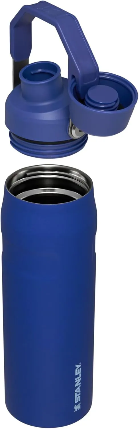 Stanley IceFlow Fast Flow Water Bottle | Angled Spout Lid | Lightweight & Leakproof for Travel & Sports | Insulated Stainless Steel | BPA-Free