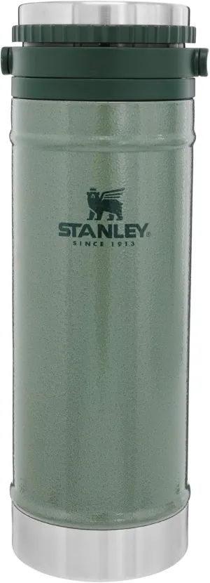 Stanley Travel Mug with Integrated French Press 16 oz | 5 Minute Brew, 4 Hours Hot, Leakproof Lid | Mesh Filter for Coffee Grounds | Insulated Stainless Steel Coffee Maker | BPA-Free