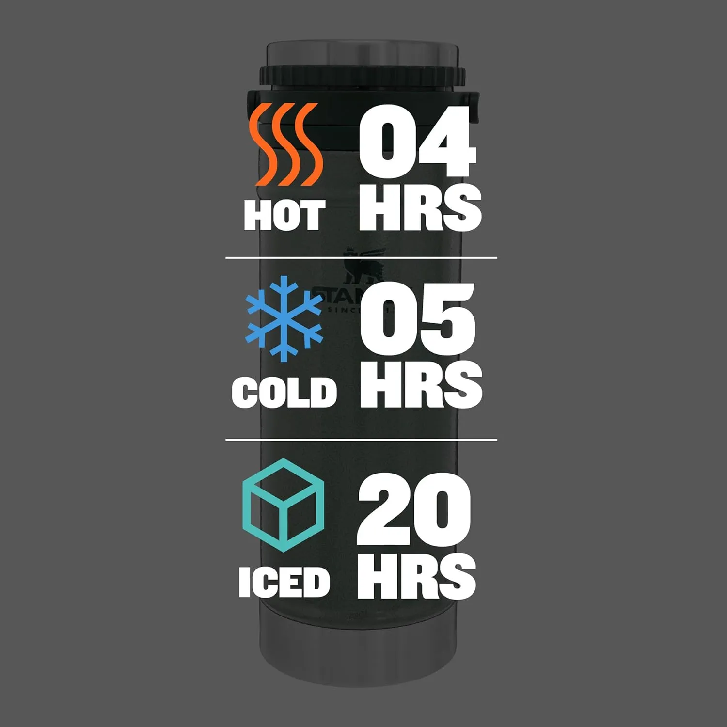 Stanley Travel Mug with Integrated French Press 16 oz | 5 Minute Brew, 4 Hours Hot, Leakproof Lid | Mesh Filter for Coffee Grounds | Insulated Stainless Steel Coffee Maker | BPA-Free