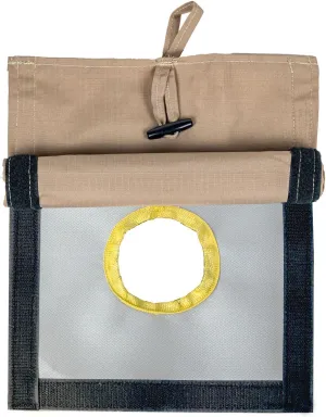 Stove Jack Kit for Tent, Stove Jack with Rain Flap, 2.7"/3.9" /DIY Fire Resistant Hole, High Temperature Resistance for Canvas Tent, Bell Tent Camping