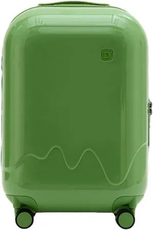 Suitcase, cute cup holder, USB charging port, impact-resistant, anti-theft, waterproof carrying bag, silent multi-stage trolley, 360-degree rotation, equipped with TSA Locke carrying bag, can be boar
