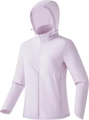 Sun Protection Clothing Women Fashion UPF 50  Rain Jackets with Pockets Long Sleeve Solid Color Summer Outfits