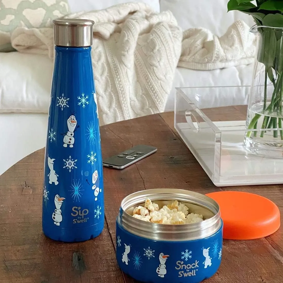S'well Stainless Steel Water Bottle - 15 Fl Oz - Trusty Sidekick - Double-Layered Vacuum-Insulated Containers Keeps Drinks Cold for 24 Hours and Hot for 10 - BPA-Free Travel Water Bottle