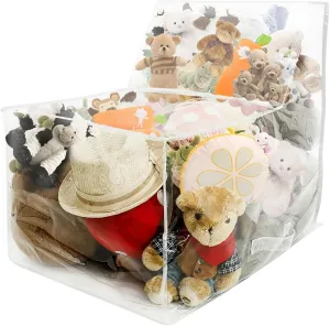 SXBCyan Bean Bag Chair Cover Clear PVC Bean Bag Cover Waterproof Toddler Bean Bag Chair Cover Large Capacity Stuffed Animal Bean Bag