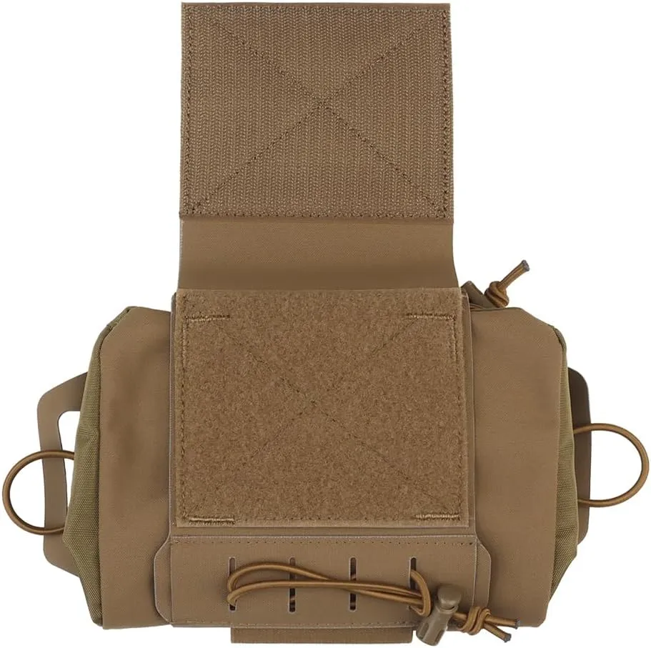 Tactical IFAK Pouch,Rapid Tear-Away Two-Piece System First Aid Kit Medical Pouches Emergency Survival Bag