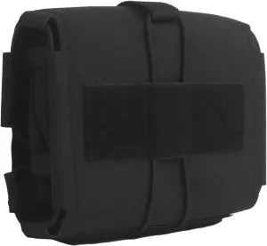 Tactical Level Pull First Aid Bag Quick Detach Molle Medical Bag with Bag Detach Designed for Hunting Camping (Black)