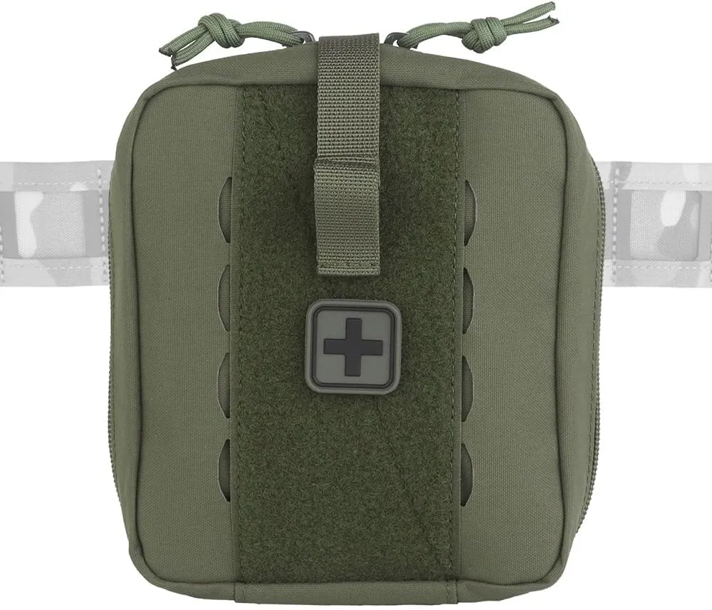 Tactical MED Pouch MOLLE Rapid Deployment First Aid Kit Outdoor Hunting Camping Survival Emergency Tools Bag