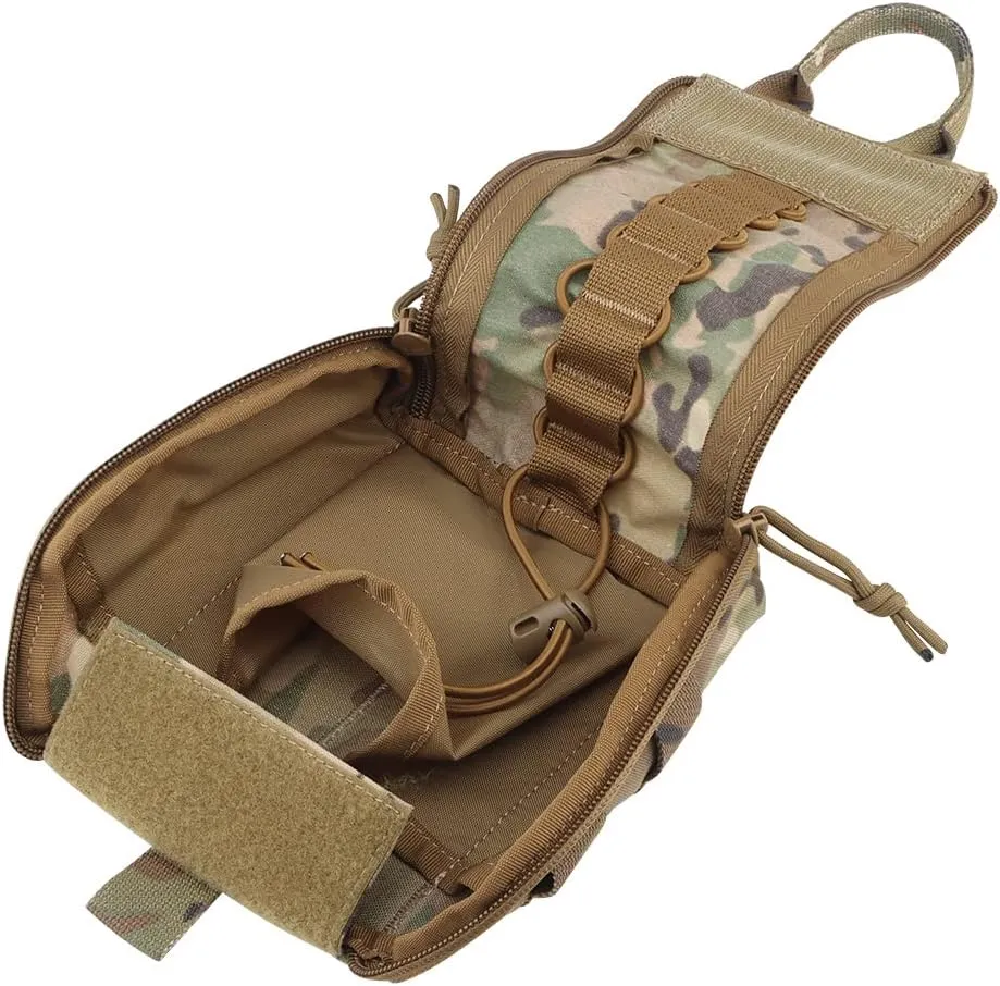 Tactical Molle Bag EDC First Aid Kit Pouch Medical EMT Emergency Utility Tool Pouch Hunting Camping Bag