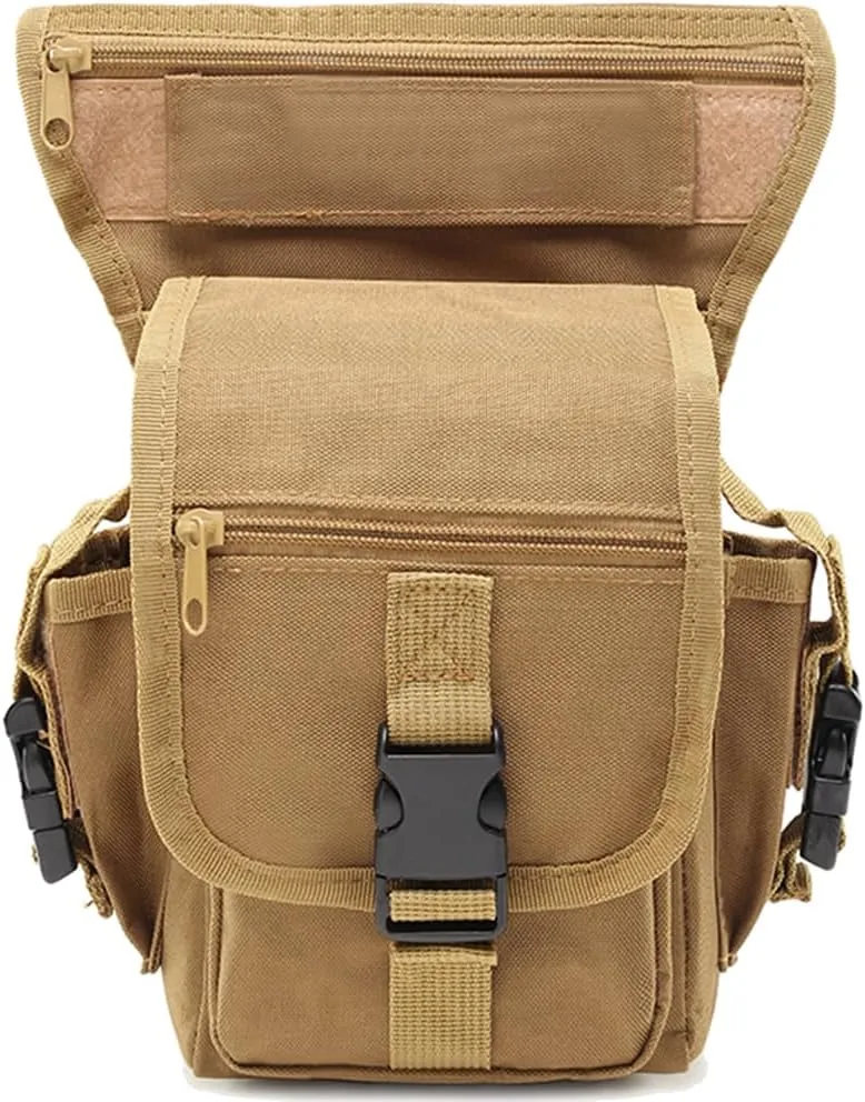 Tactical Thigh Pack Pouch Military Drop Leg Bag for Men Multifunctional Waist Bag