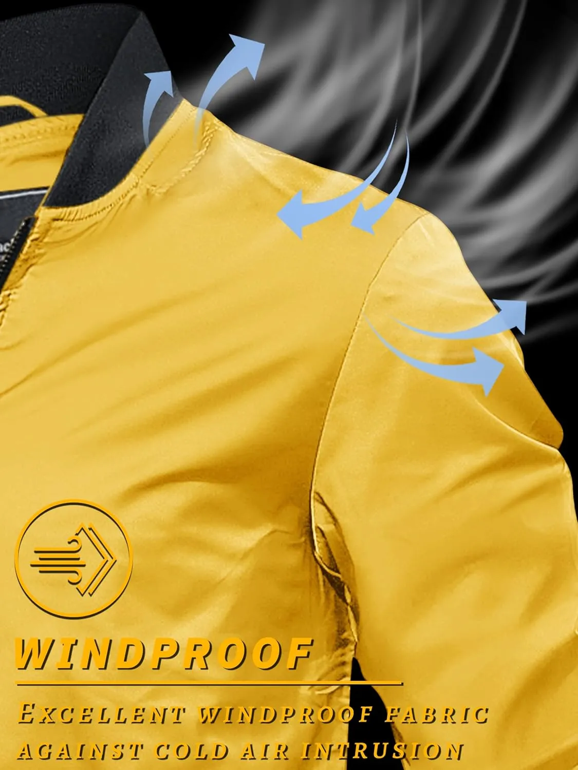 TACVASEN Men's Lightweight Jacket Spring Bomber Fall Windbreaker Casual Stylish Coats with Pockets