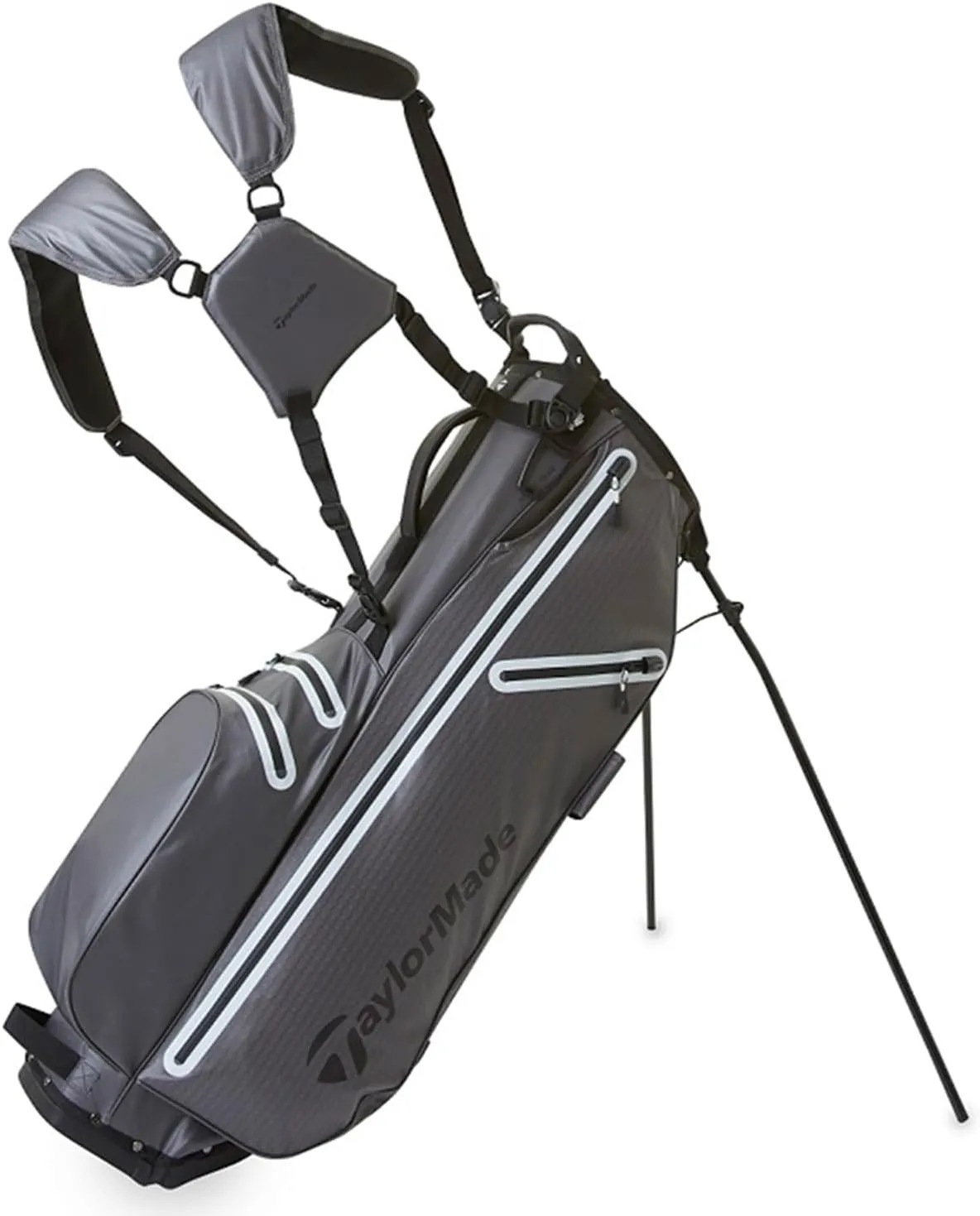TaylorMade 2024 Flextech Waterproof Stand Bag - Gunmetal