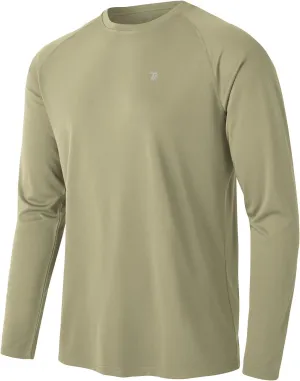 TBMPOY Mens Sun Protection Hiking Shirts Long Sleeve Water UPF 50  SPF UV Shirts Lightweight Fishing Hiking Swimming