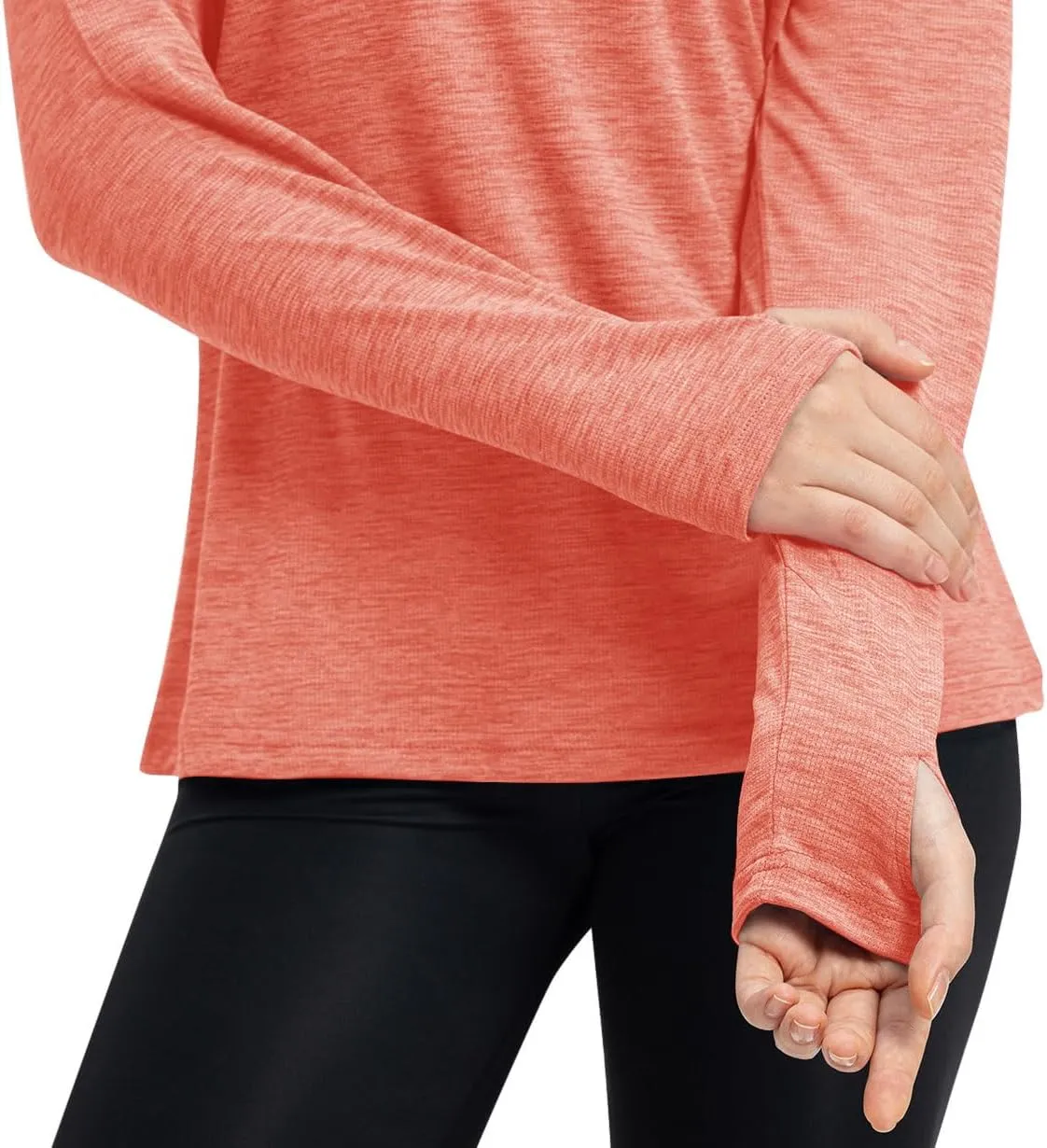 TBMPOY Womens UPF 50  Sun Protection Hoodie Shirt Long Sleeve Fishing Hiking Outdoor UV Shirt Lightweight